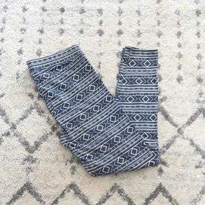 Pink - Medium Grey Yoga Pants